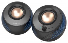 CREATIVE Pebble X fekete Audio-Video / Hifi / Multimédia - Hangfal - Hangfalszett - Hangszóró kábel / csatlakozó - 523398