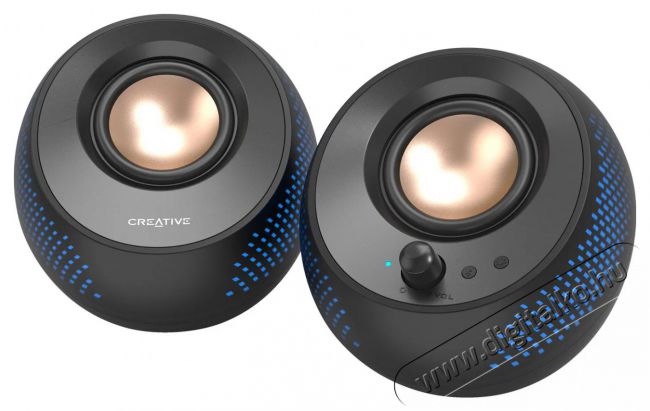 CREATIVE Pebble X fekete Audio-Video / Hifi / Multimédia - Hangfal - Hangfalszett - Hangszóró kábel / csatlakozó - 523398