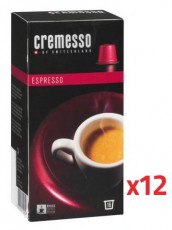 Cremesso Espresso kávékapszula (12 doboz/csomag) Konyhai termékek - Kávéfőző / kávéörlő / kiegészítő - Kávé kapszula / pod / szemes / őrölt kávé - 314230