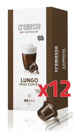 Cremesso Irish Coffee kávékapszula (12 doboz/csomag) Konyhai termékek - Kávéfőző / kávéörlő / kiegészítő - Kávé kapszula / pod / szemes / őrölt kávé - 314229