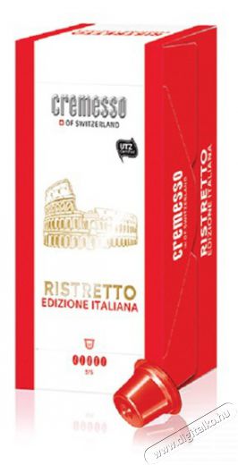 Cremesso Ristretto Italiana 16 db Kávékapszula Konyhai termékek - Kávéfőző / kávéörlő / kiegészítő - Kávé kapszula / pod / szemes / őrölt kávé - 384916