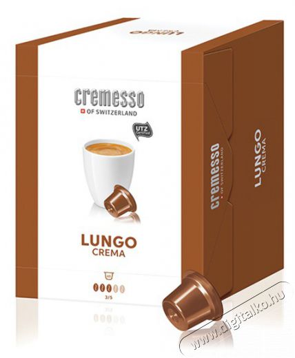 Cremesso Lungo Crema XXL 46 db kávékapszula Konyhai termékek - Kávéfőző / kávéörlő / kiegészítő - Kávé kapszula / pod / szemes / őrölt kávé - 393424
