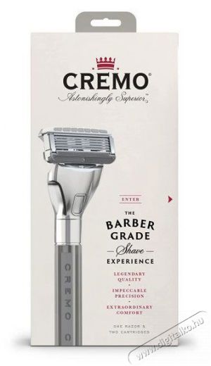 CREMO The Barber Grade + cserefejek, 2 darab Szépségápolás / Egészség - Szőrtelenítő / borotva - Férfi borotva - 511887