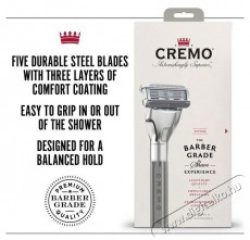CREMO The Barber Grade + cserefejek, 2 darab Szépségápolás / Egészség - Szőrtelenítő / borotva - Férfi borotva - 511887