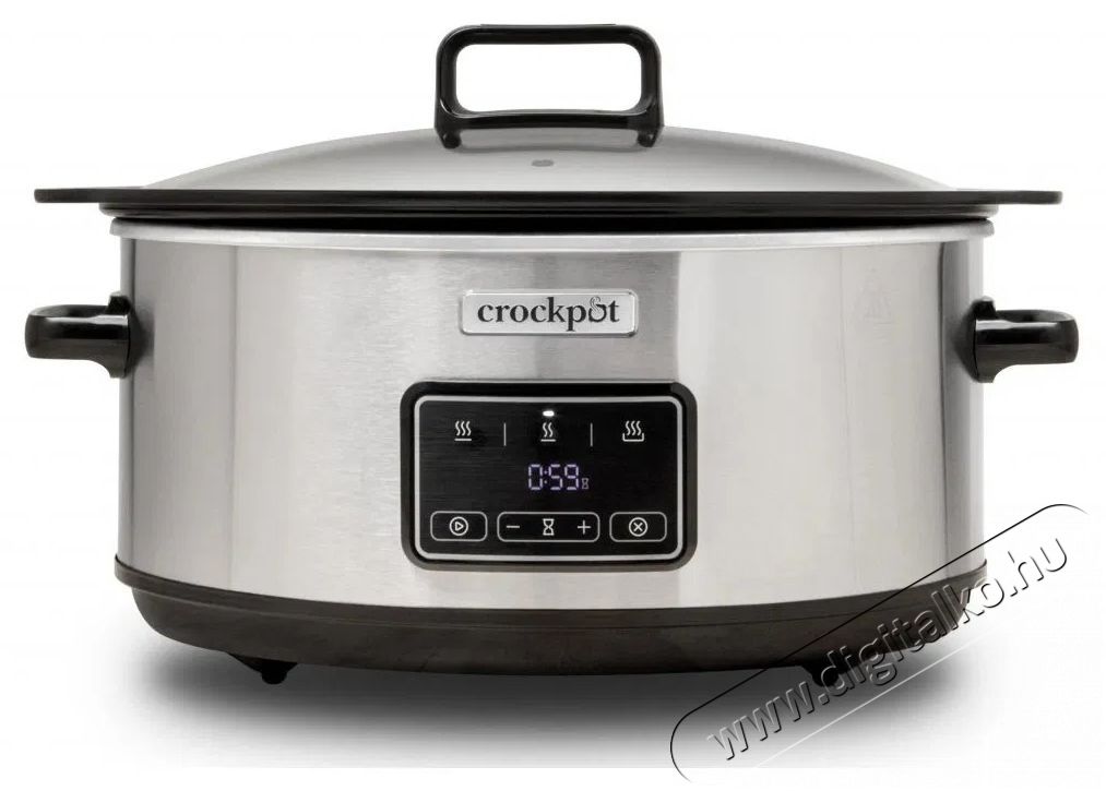 CrockPot CSC112X 6,5 l Konyhai term&eacute;kek - Konyhai kisg&eacute;p (s&uuml;t&eacute;s / főz&eacute;s / hűt&eacute;s / &eacute;telk&eacute;sz&iacute;t&eacute;s) - L&eacute;gkever&eacute;ses főzőg&eacute;p / elektromos kukta / multifunkci&oacute;s s&uuml;tő - 523413