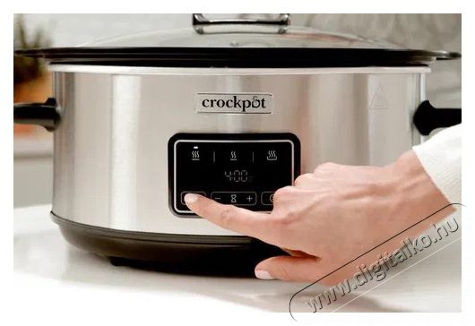 CrockPot CSC111X 3,5 l Elektromos főzőed&eacute;ny  Konyhai term&eacute;kek - Konyhai kisg&eacute;p (s&uuml;t&eacute;s / főz&eacute;s / hűt&eacute;s / &eacute;telk&eacute;sz&iacute;t&eacute;s) - L&eacute;gkever&eacute;ses főzőg&eacute;p / elektromos kukta / multifunkci&oacute;s s&uuml;tő - 530677