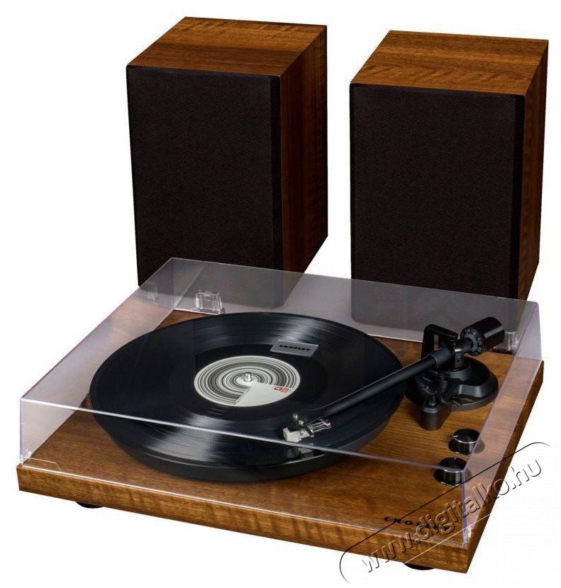 Crosley C62 - Walnut Audio-Video / Hifi / Multim&eacute;dia - Bakelit lemezj&aacute;tsz&oacute; - Bakelit lemezj&aacute;tsz&oacute; - 524604