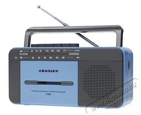 Crosley CT102A - Kék Audio-Video / Hifi / Multimédia - Rádió / órás rádió - Asztali rádió - 524590