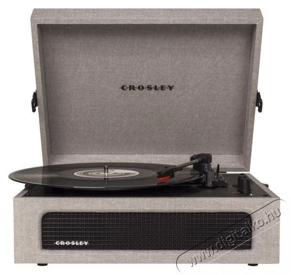 Crosley Voyager - Grey Audio-Video / Hifi / Multim&eacute;dia - Bakelit lemezj&aacute;tsz&oacute; - Bakelit lemezj&aacute;tsz&oacute; - 524594