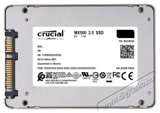 Crucial 250GB SATA3 2,5 7mm MX500 (CT250MX500SSD1) SSD Egyéb - Nem forgalmazzuk ! - 411577