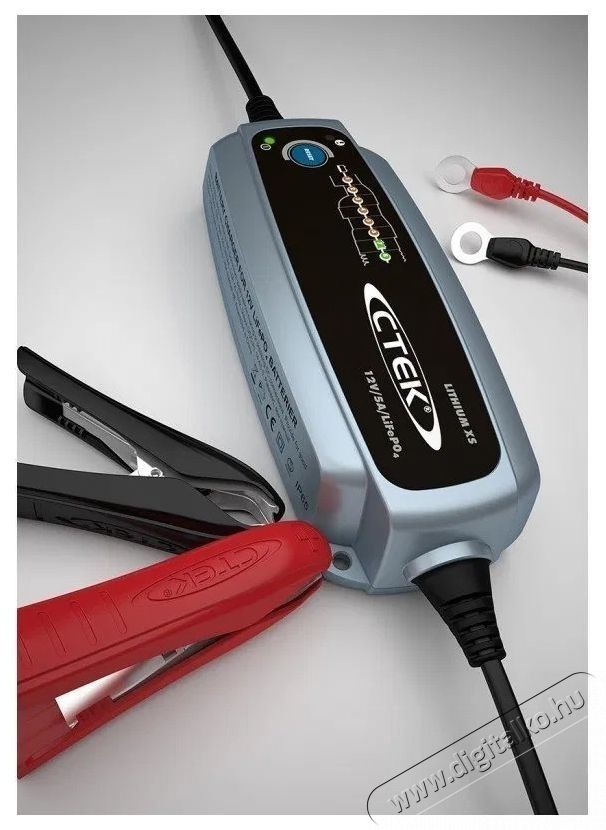 CTEK Lithium XS aut&oacute; akkuml&aacute;tor t&ouml;ltő Akkuk &eacute;s t&ouml;ltők - Li-ion akkumul&aacute;tor &eacute;s t&ouml;ltő (ut&aacute;ngy&aacute;rtott) - T&ouml;ltő - 531730