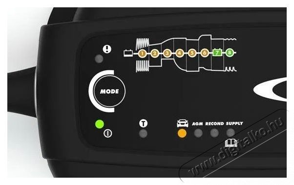 CTEK MXS 10 EC aut&oacute; akkuml&aacute;tor t&ouml;ltő Akkuk &eacute;s t&ouml;ltők - Li-ion akkumul&aacute;tor &eacute;s t&ouml;ltő (ut&aacute;ngy&aacute;rtott) - T&ouml;ltő - 531726