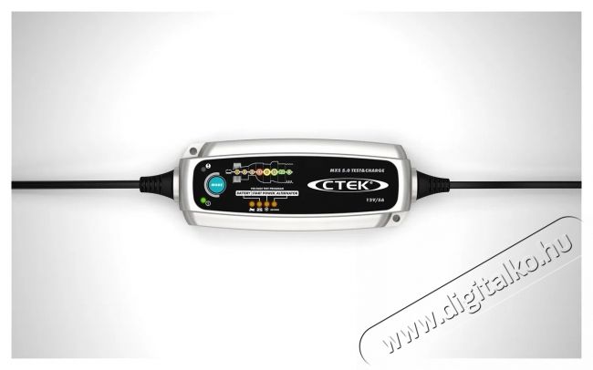 CTEK MXS 5.0 Test   Charge aut&oacute; akkuml&aacute;tor t&ouml;ltő Akkuk &eacute;s t&ouml;ltők - Li-ion akkumul&aacute;tor &eacute;s t&ouml;ltő (ut&aacute;ngy&aacute;rtott) - T&ouml;ltő - 531731