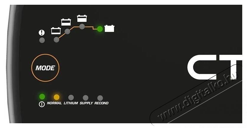 CTEK PRO 25S, 12 V, 25A aut&oacute; akkuml&aacute;tor t&ouml;ltő Akkuk &eacute;s t&ouml;ltők - Li-ion akkumul&aacute;tor &eacute;s t&ouml;ltő (ut&aacute;ngy&aacute;rtott) - T&ouml;ltő - 531725