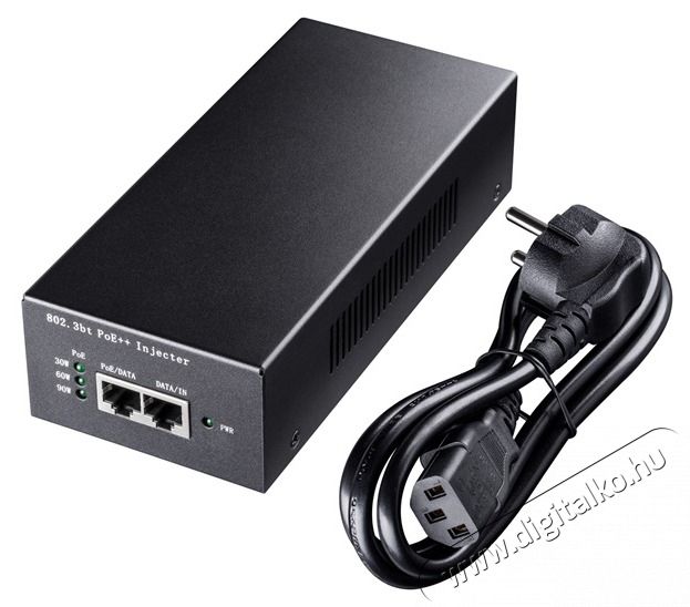 CUDY POE/POE+ Adapter, 1x1000Mbps, 56VDC, 90W, POE400 H&aacute;ztart&aacute;s / Otthon / K&uuml;lt&eacute;r - Vil&aacute;g&iacute;t&aacute;s / elektromoss&aacute;g - H&aacute;l&oacute;zati eloszt&oacute; / hosszabb&iacute;t&oacute; / adapter - 489025
