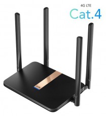 CUDY LT500D kétsávos AC1200 WIFI MESH nanoSIM 4G LTE fekete router Iroda és számítástechnika - Hálózat - Router - 497024
