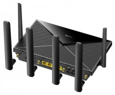 CUDY LT700 kétsávos AC1200 WIFI Dual nanoSIM 4G LTE CAT6 fekete router Iroda és számítástechnika - Hálózat - Router - 497025