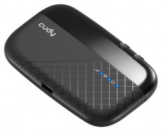 CUDY MF4 4G LTE MOBILE hordozható WIFI fekete router Iroda és számítástechnika - Hálózat - Router - 497026