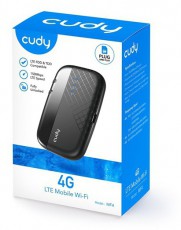 CUDY MF4 4G LTE MOBILE hordozható WIFI fekete router Iroda és számítástechnika - Hálózat - Router - 497026