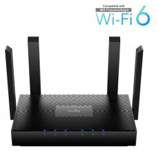 CUDY WR3000 kétsávos AX3000 gigabit WIFI 6 MESH fekete router Iroda és számítástechnika - Hálózat - Router - 497020