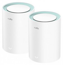 CUDY M1300(3-Pack) kétsávos AC1200 WIFI MESH fehér gigabit router (3db-os szett) Iroda és számítástechnika - Hálózat - Router - 500339