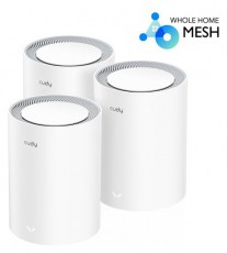 CUDY M1800(3-Pack) AX1800 WIFI 6 MESH fehér router (3db-os szett) Iroda és számítástechnika - Hálózat - Router - 500331
