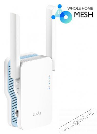CUDY RE1200 kétsávos AC1200 WIFI MESH fehér extender/access point Iroda és számítástechnika - Hálózat - Lefedettségnövelő / jeltovábbító - 500341