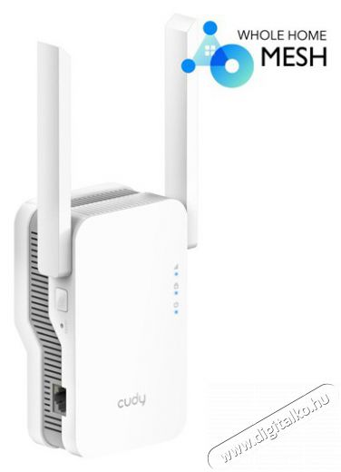 CUDY RE1800 kétsávos AX1800 WIFI 6 MESH fehér extender/access point Iroda és számítástechnika - Hálózat - Lefedettségnövelő / jeltovábbító - 500342