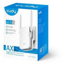CUDY RE1800 kétsávos AX1800 WIFI 6 MESH fehér extender/access point Iroda és számítástechnika - Hálózat - Lefedettségnövelő / jeltovábbító - 500342