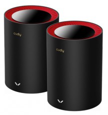 CUDY M3000(2-Pack) kétsávos AX3000 WIFI6 MESH fekete 2,5 gigabit router (2db-os szett) Iroda és számítástechnika - Hálózat - Router - 507354