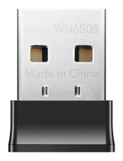 CUDY WU650 kétsávos AC650 WIFI USB mini fekete adapter Tv kiegészítők - Wi-Fi adapter - 507420