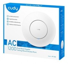CUDY AP1300 belt&eacute;ri AC1200 k&eacute;ts&aacute;vos WiFi, Mesh, Gigabit LAN, PoE, feh&eacute;r Access Point Iroda &eacute;s sz&aacute;m&iacute;t&aacute;stechnika - H&aacute;l&oacute;zat - Modem - 514651