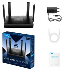 CUDY WR1500 kétsávos AX1500 WiFi 6, Gigabit fekete Access Point/Router Iroda és számítástechnika - Hálózat - Router - 514650