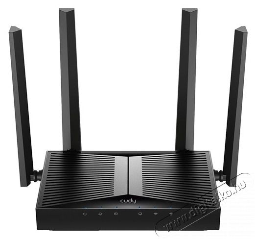 CUDY WR3600 k&eacute;ts&aacute;vos BE3600 Gigabit WIFI 7 fekete Router Iroda &eacute;s sz&aacute;m&iacute;t&aacute;stechnika - H&aacute;l&oacute;zat - Router - 516059