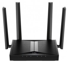 CUDY WR3600 kétsávos BE3600 Gigabit WIFI 7 fekete Router Iroda és számítástechnika - Hálózat - Router - 516059