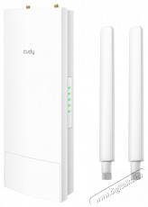 CUDY AP1200 Outdoor kétsávos AC1200 WiFi, 10/100 LAN, PoE, fehér Kültéri Access Point Iroda és számítástechnika - Hálózat - Modem - 514653
