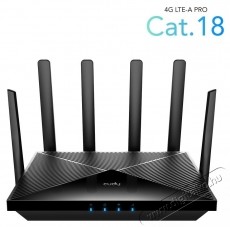 CUDY LT18 k&eacute;ts&aacute;vos AX1800 WIFI 6 MESH dual nanoSIM 4G (LTE CAT18) fekete router Iroda &eacute;s sz&aacute;m&iacute;t&aacute;stechnika - H&aacute;l&oacute;zat - Router - 497022