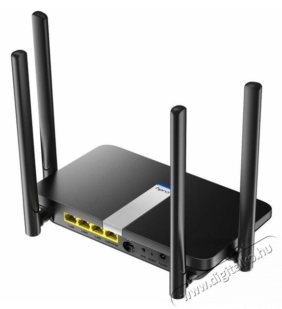 CUDY LT500D k&eacute;ts&aacute;vos AC1200 WIFI MESH nanoSIM 4G LTE fekete router Iroda &eacute;s sz&aacute;m&iacute;t&aacute;stechnika - H&aacute;l&oacute;zat - Router - 497024