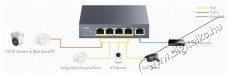 CUDY 5-Port Gigabit PoE+ Switch 60W Iroda &eacute;s sz&aacute;m&iacute;t&aacute;stechnika - H&aacute;l&oacute;zat - Switch - 532517