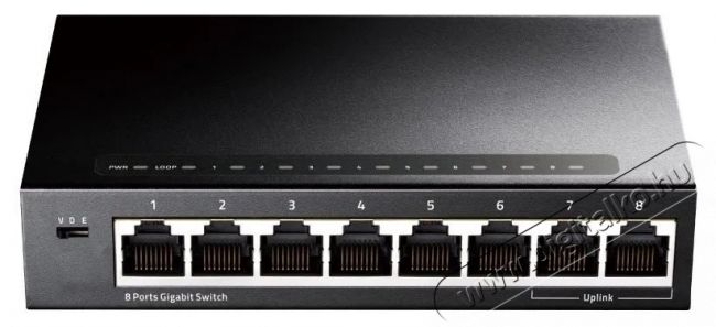 CUDY 8-Port Gigabit Metal Switch Iroda &eacute;s sz&aacute;m&iacute;t&aacute;stechnika - H&aacute;l&oacute;zat - Switch - 532523