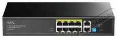 CUDY 8-Port Gigabit PoE+ Switch with 2 Gigabit Uplink Ports 120W Iroda &eacute;s sz&aacute;m&iacute;t&aacute;stechnika - H&aacute;l&oacute;zat - Switch - 532522