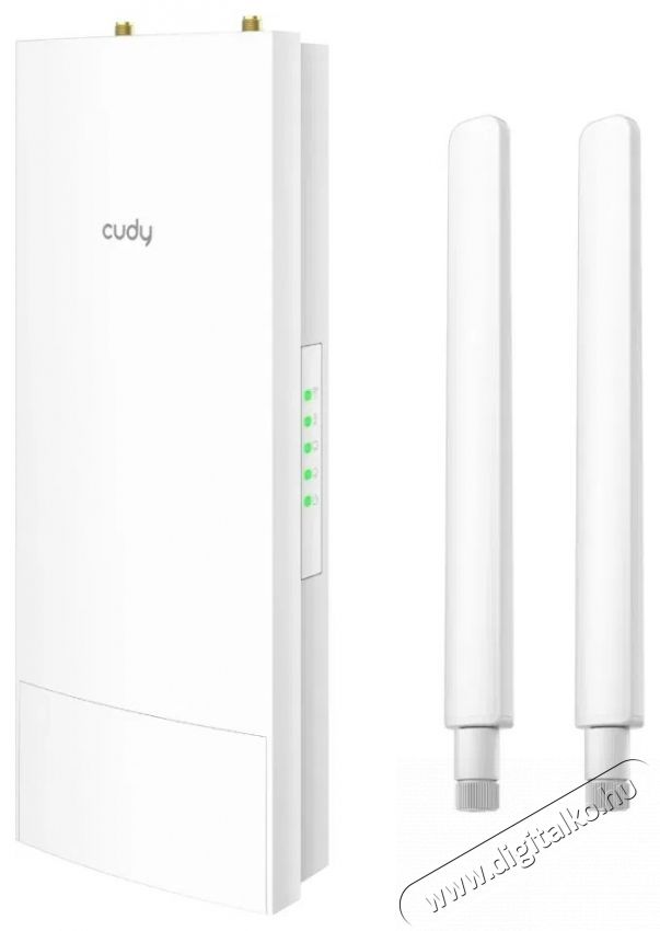 CUDY AC1200 WiFi Gigabit Outdoor Access Point WiFi Access point Iroda &eacute;s sz&aacute;m&iacute;t&aacute;stechnika - H&aacute;l&oacute;zat - H&aacute;l&oacute;zati kieg&eacute;sz&iacute;tő - 532529