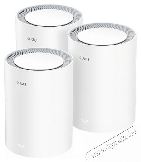 CUDY BE3600 Wi-Fi 7 Mesh Solution (3-pack) WiFi rendszer Iroda &eacute;s sz&aacute;m&iacute;t&aacute;stechnika - H&aacute;l&oacute;zat - Router - 532519