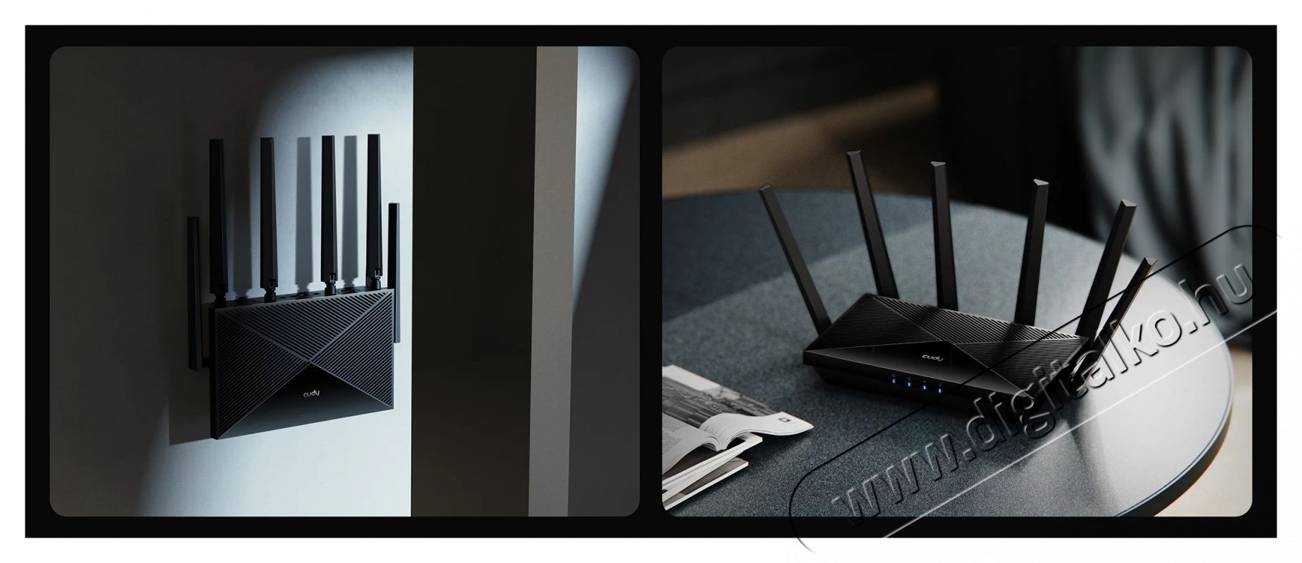 CUDY BE6500 2.5G Wi-Fi 7 Router Iroda &eacute;s sz&aacute;m&iacute;t&aacute;stechnika - H&aacute;l&oacute;zat - Router - 532515