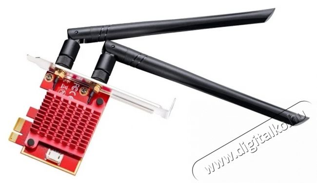 CUDY AX5400 Wi-Fi 6E PCI Express PCI Adapter Iroda &eacute;s sz&aacute;m&iacute;t&aacute;stechnika - H&aacute;l&oacute;zat - H&aacute;l&oacute;zati kieg&eacute;sz&iacute;tő - 532531