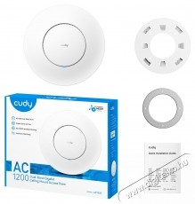 CUDY AC1200 WiFi Gigabit Access Point (DC Adapter) Iroda &eacute;s sz&aacute;m&iacute;t&aacute;stechnika - H&aacute;l&oacute;zat - Lefedetts&eacute;gn&ouml;velő / jeltov&aacute;bb&iacute;t&oacute; - 532530