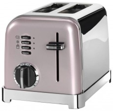 Cuisinart CUCPT160PIE 2 szeletes kenyérpirító - rózsaszín  Konyhai termékek - Konyhai kisgép (sütés / főzés / hűtés / ételkészítés) - Kenyérpirító - 361681