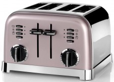 Cuisinart CUCPT180PIE 4 szeletes kenyérpirító - rózsaszín Konyhai termékek - Konyhai kisgép (sütés / főzés / hűtés / ételkészítés) - Kenyérpirító - 361683