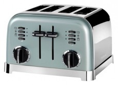 Cuisinart CUCPT180GE 4 szeletes kenyérpirító - zöld Konyhai termékek - Konyhai kisgép (sütés / főzés / hűtés / ételkészítés) - Kenyérpirító - 361682