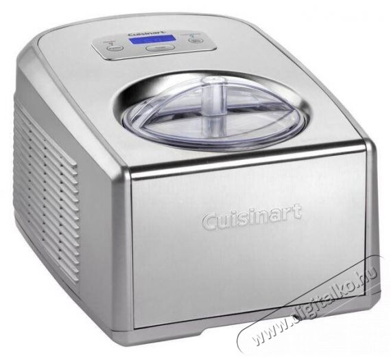 Cuisinart ICE100E 1,5 l, rozsdamentes ac&eacute;l Konyhai term&eacute;kek - Konyhai kisg&eacute;p (s&uuml;t&eacute;s / főz&eacute;s / hűt&eacute;s / &eacute;telk&eacute;sz&iacute;t&eacute;s) - Fagylaltk&eacute;sz&iacute;tő g&eacute;p - 530645